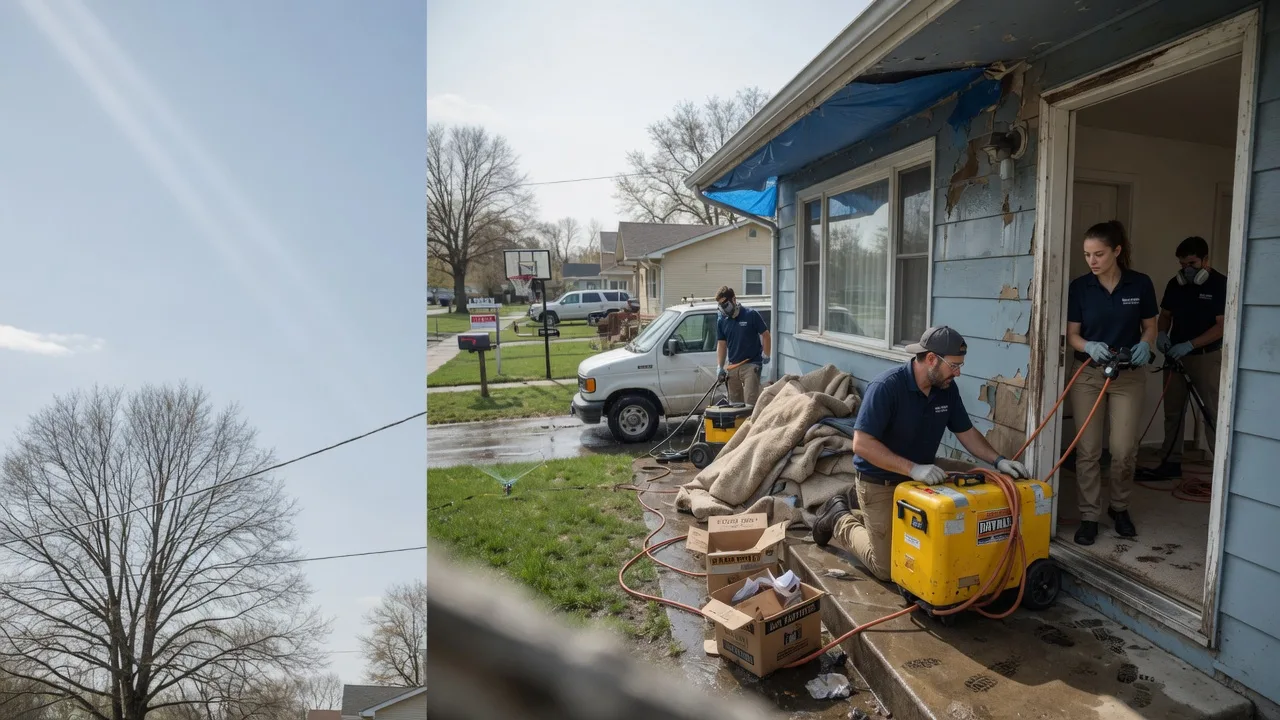 Basement Flood Cleanup in Owosso, MI near me